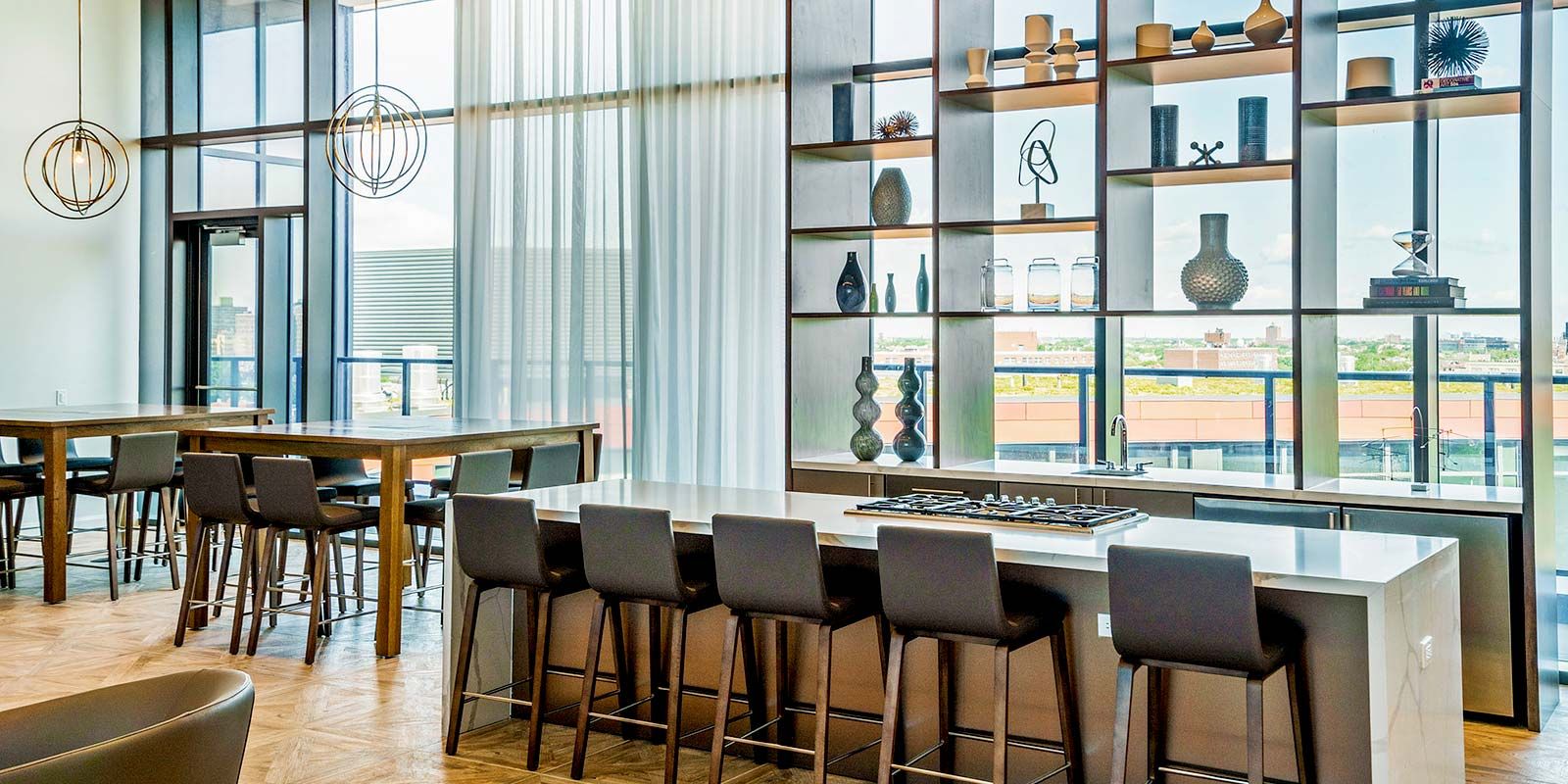 Elevate Lincoln Park Top Floor Demonstration Kitchen