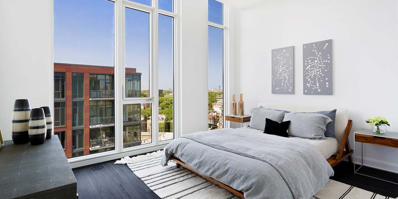 Elevate Lincoln Park Master Bedroom