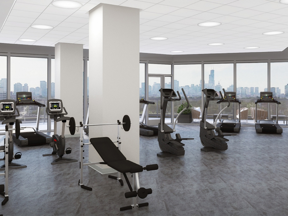24-Hour Fitness Room