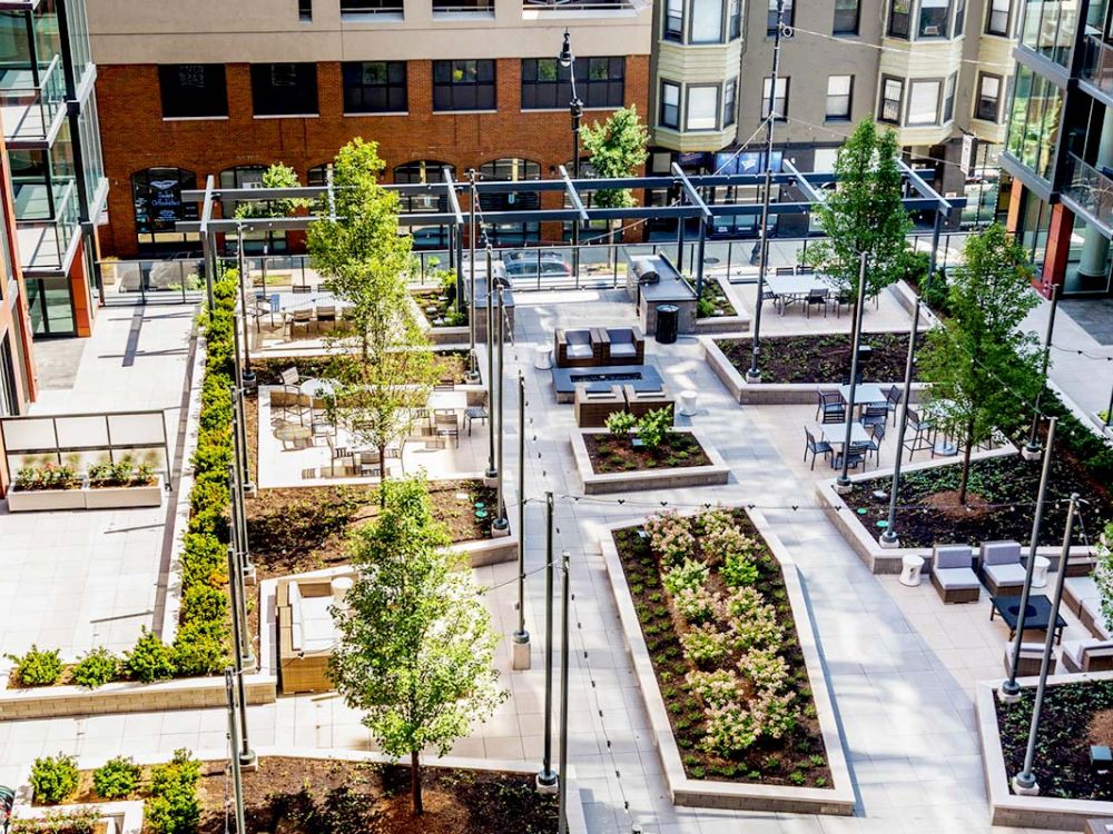 3rd-Level, Private Courtyard